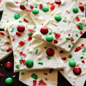 White Chocolate Christmas Bark Recipe