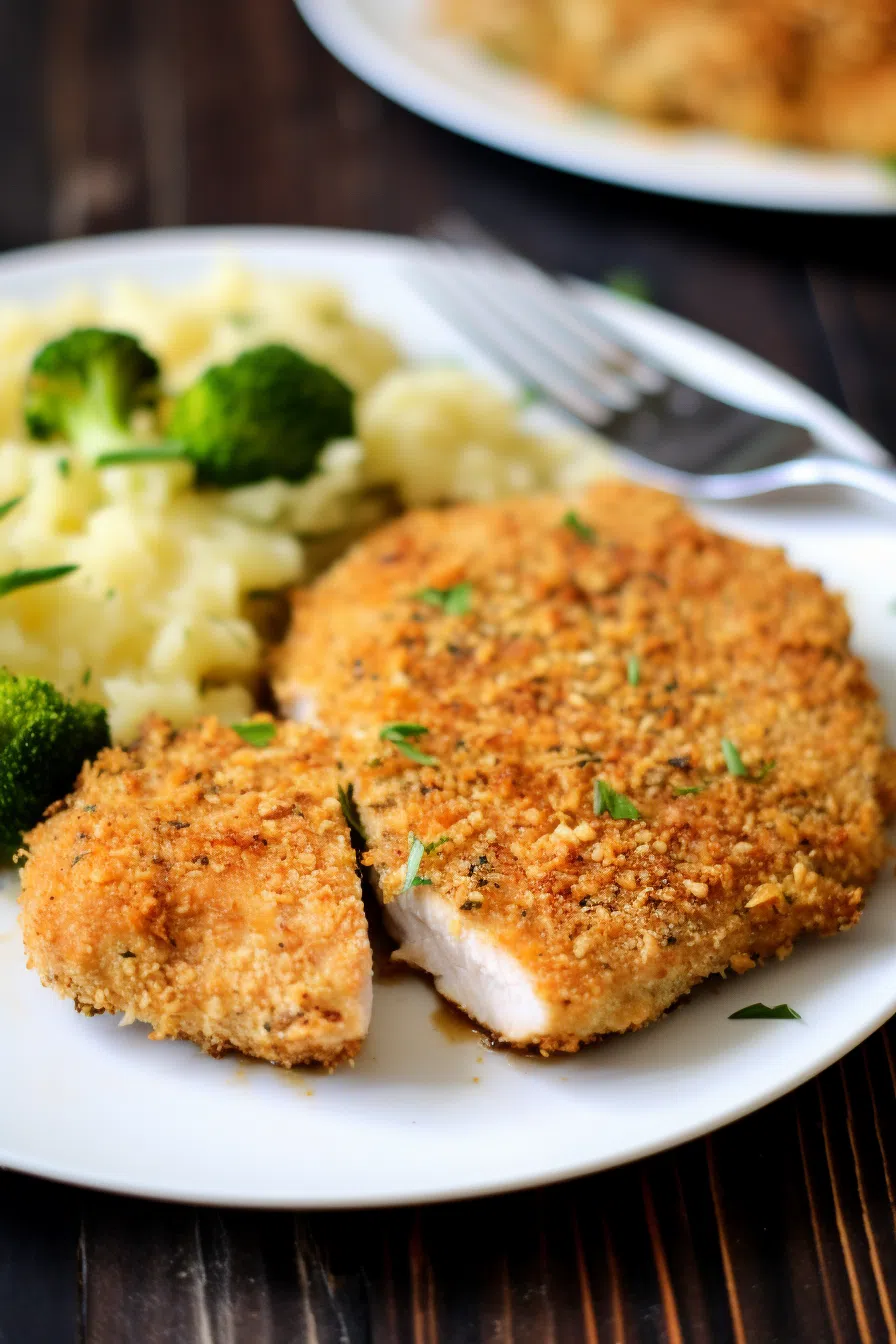 Baked Parmesan Pork Chops