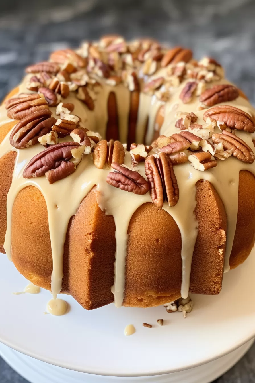 Butter Pecan Pound Cake