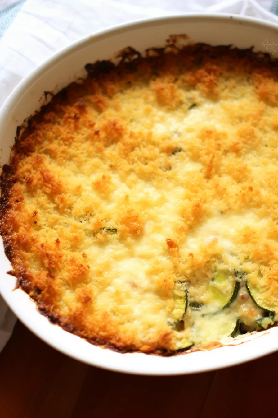 Cheesy Zucchini Casserole