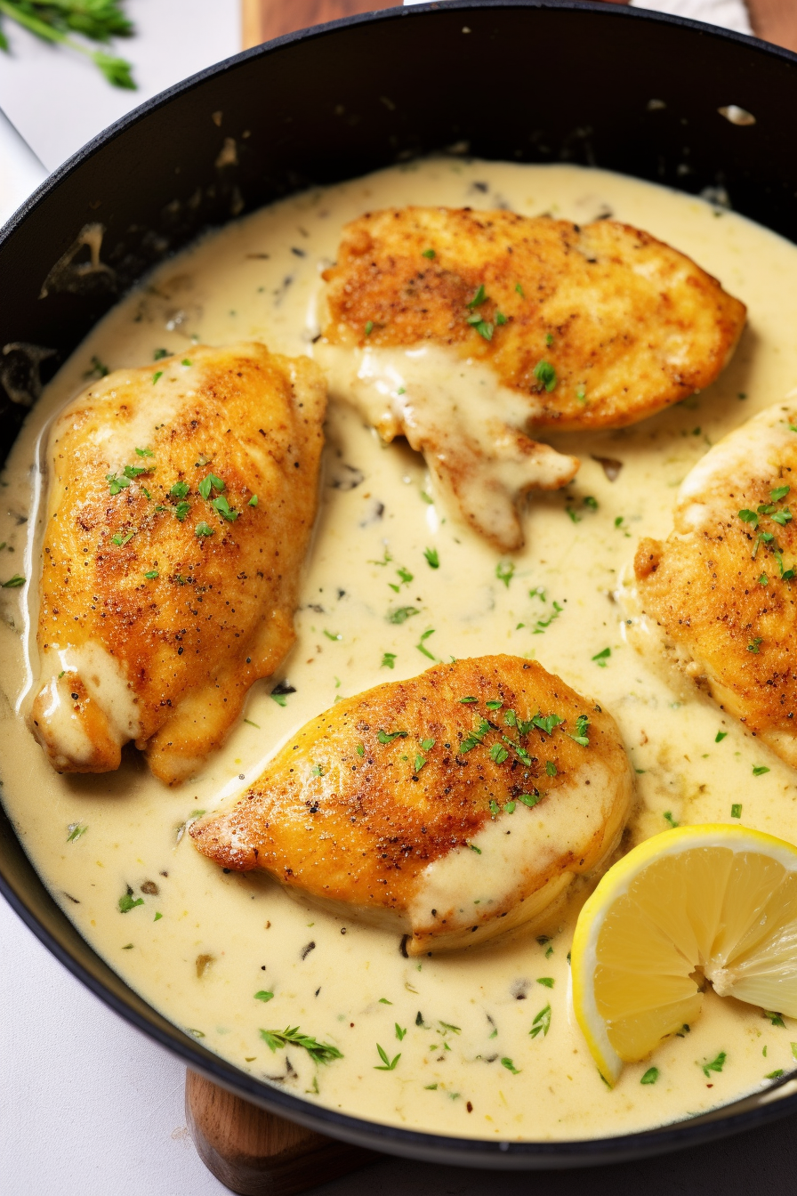 Creamy Herb Chicken Recipe