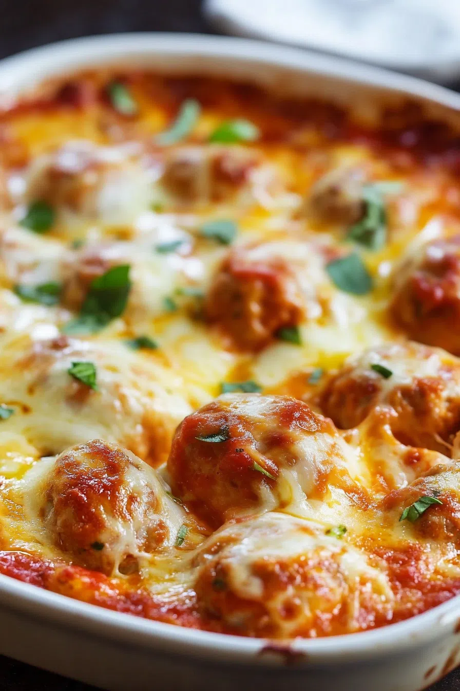 Overhead shot of a plateful of savory appetizers ready to serve.