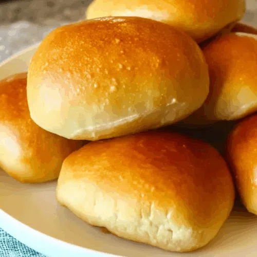 Freshly baked hand pies arranged on a rustic plate.