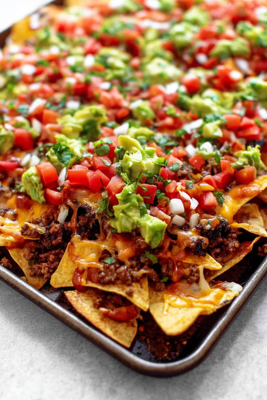 Crowd-pleasing platter styled for a game-day gathering.