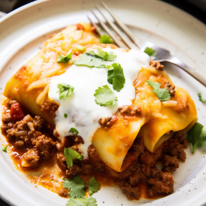 Ground Beef Enchiladas