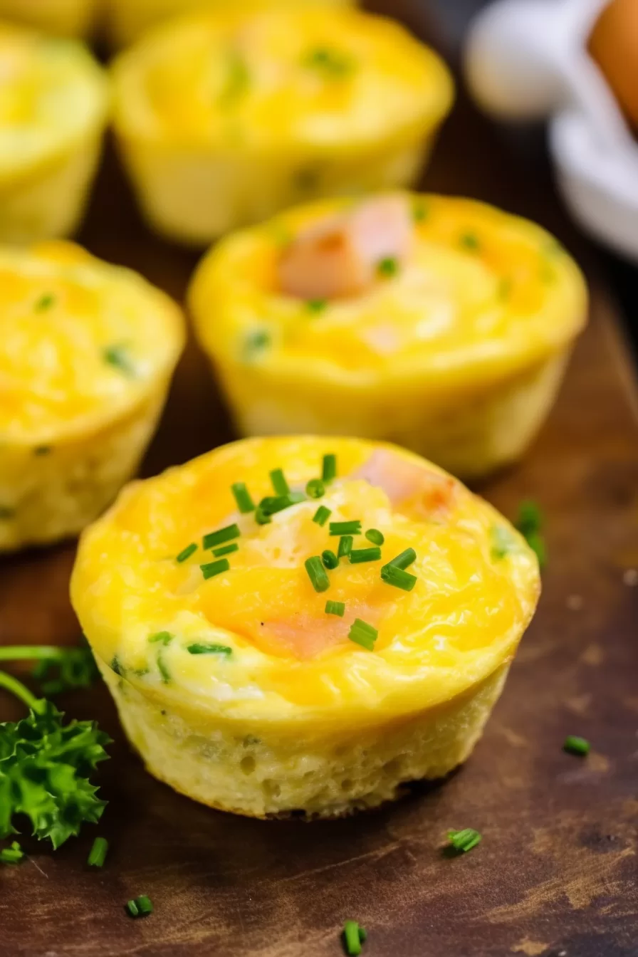 Ham and Cheese Egg Muffins