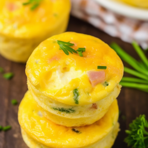 Ham and Cheese Egg Muffins