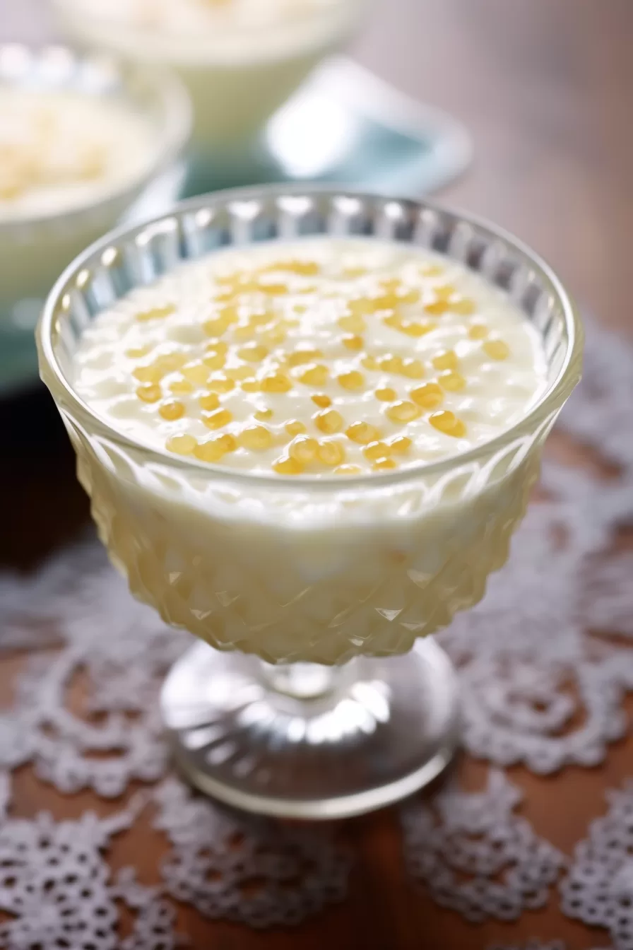 Homemade Tapioca Pudding