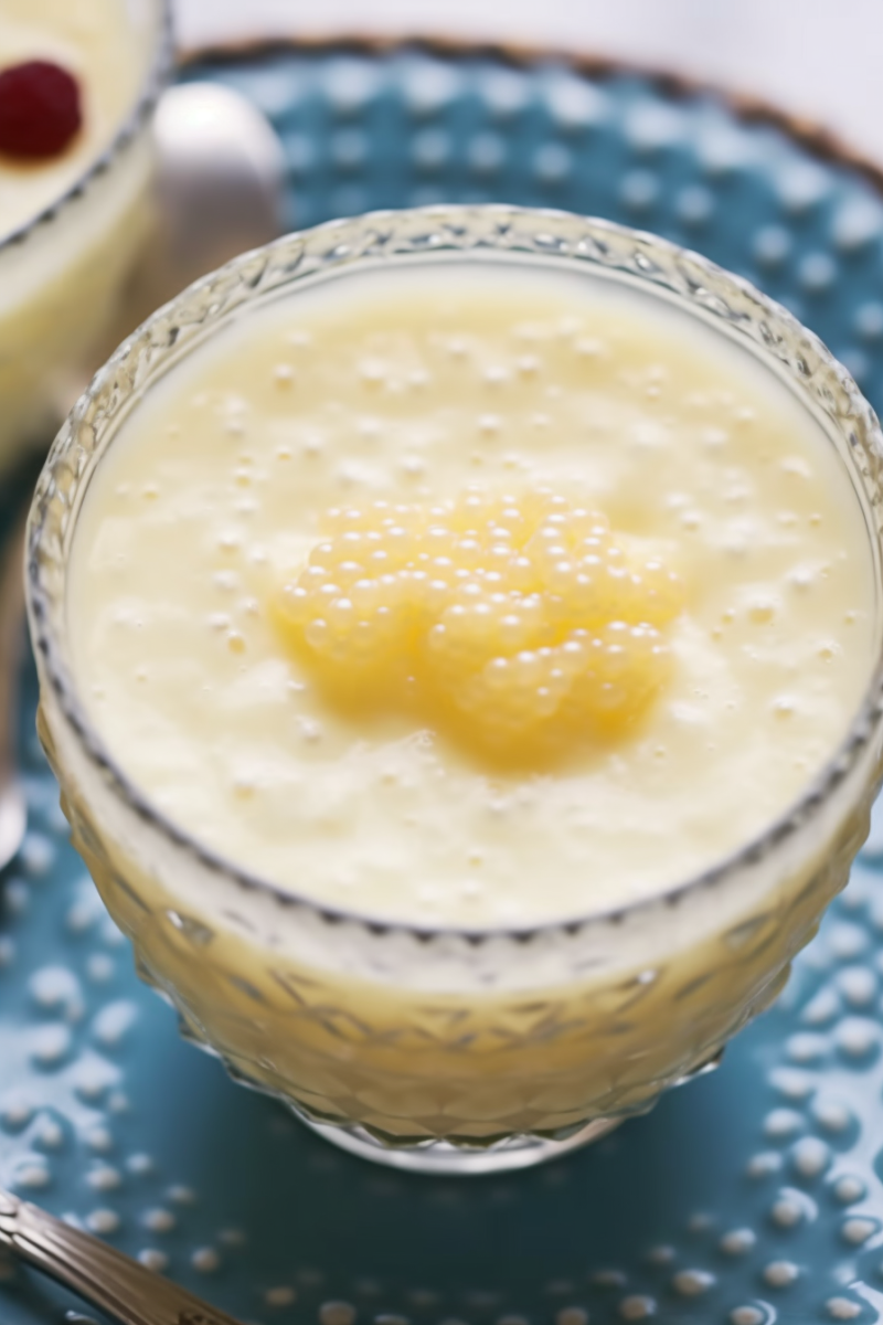 Homemade Tapioca Pudding