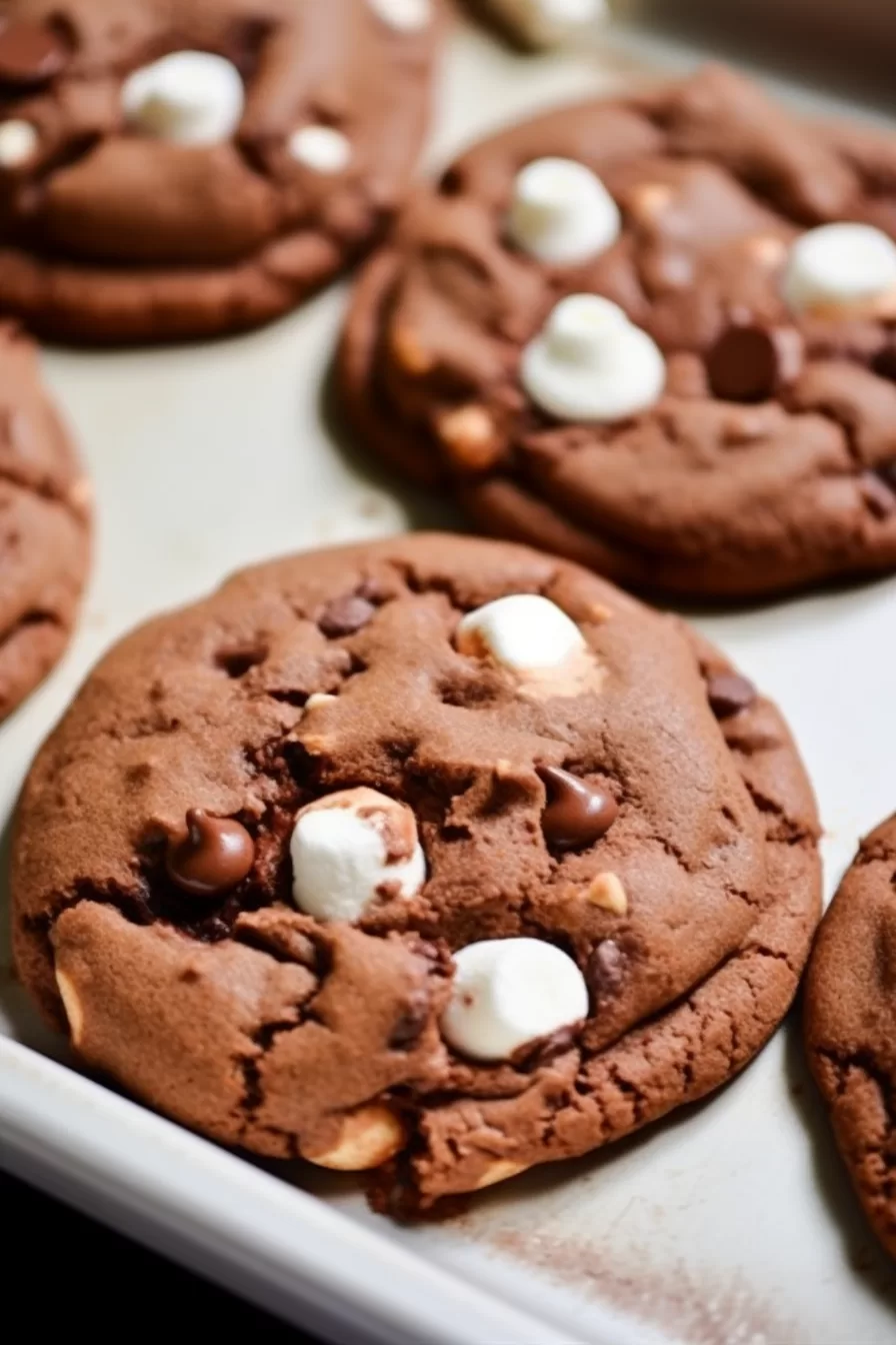 Hot Chocolate Cookies