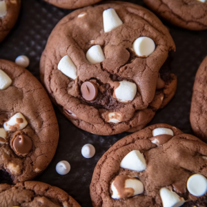 Hot Chocolate Cookies