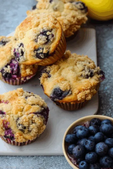 Lemon Blueberry Muffins