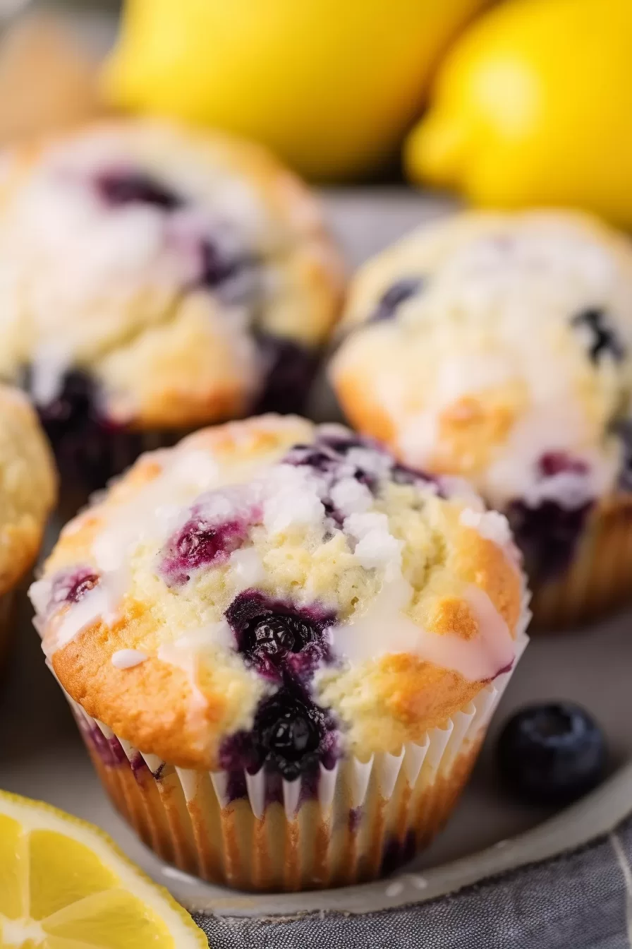 Lemon Blueberry Muffins