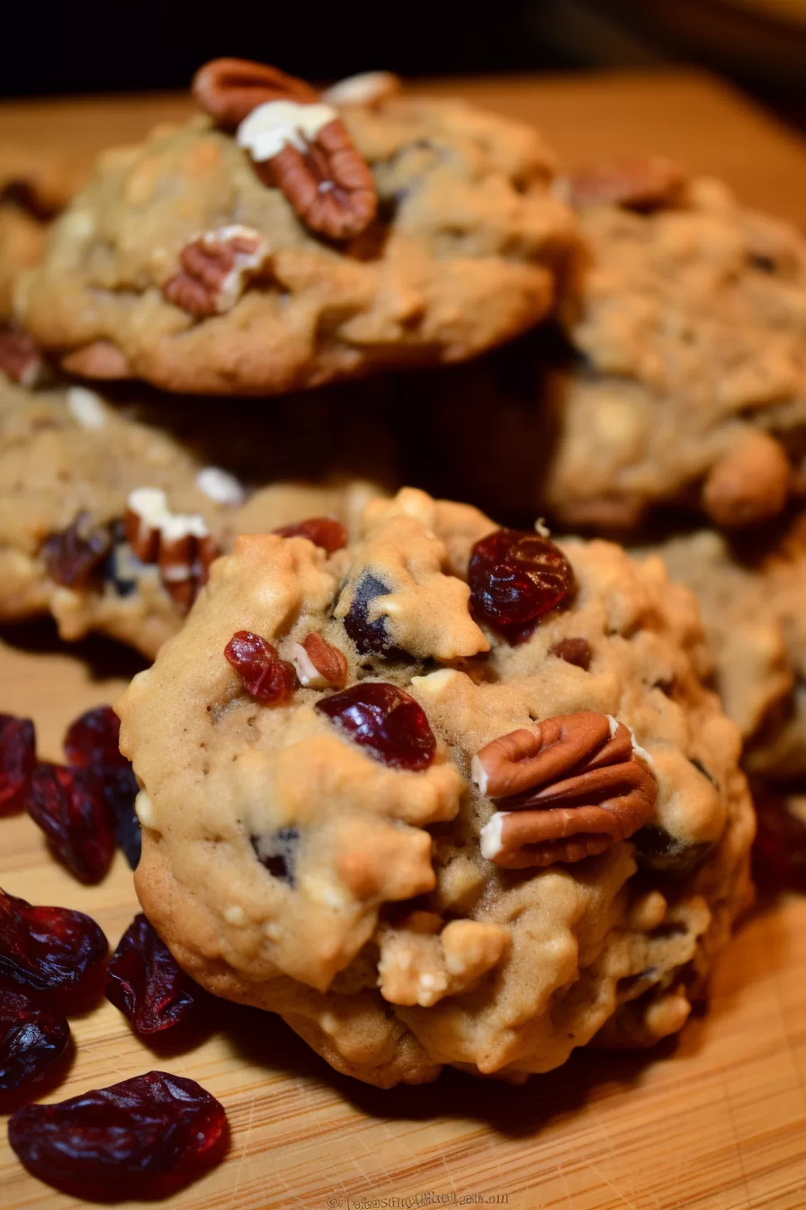 Oatmeal Cranberry Pecan Cookies