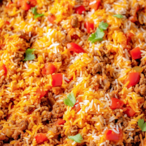 One Pan Taco Rice