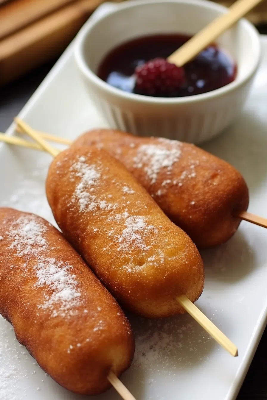 Pancake Sausage on a Stick