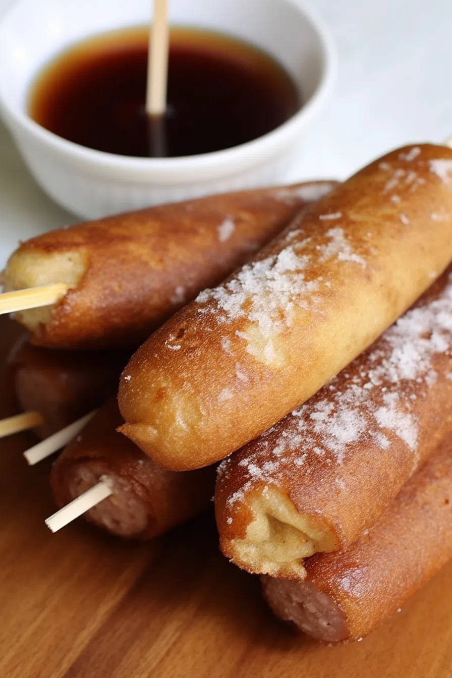 Pancake Sausage on a Stick