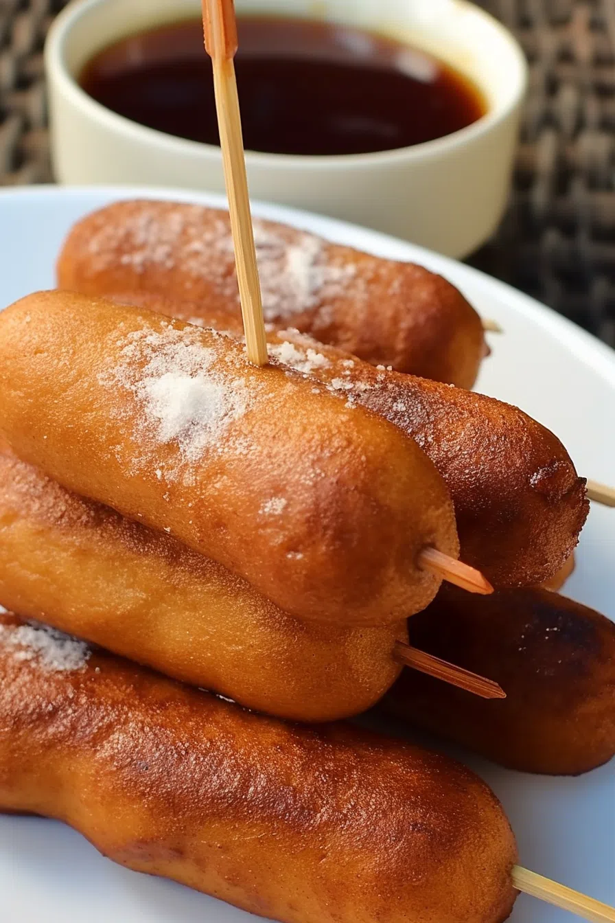 Pancake Sausage on a Stick