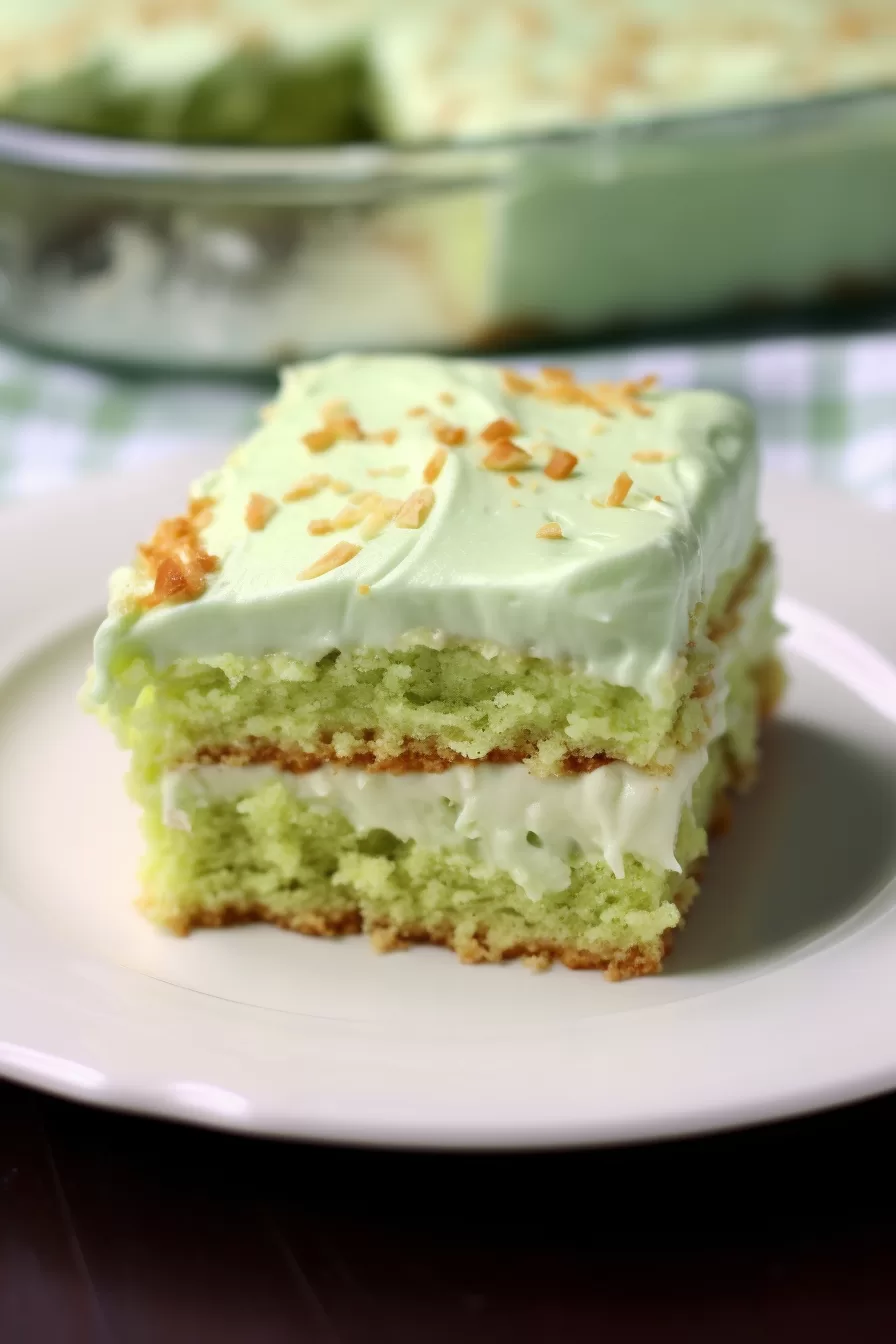 Pistachio Pineapple Cake