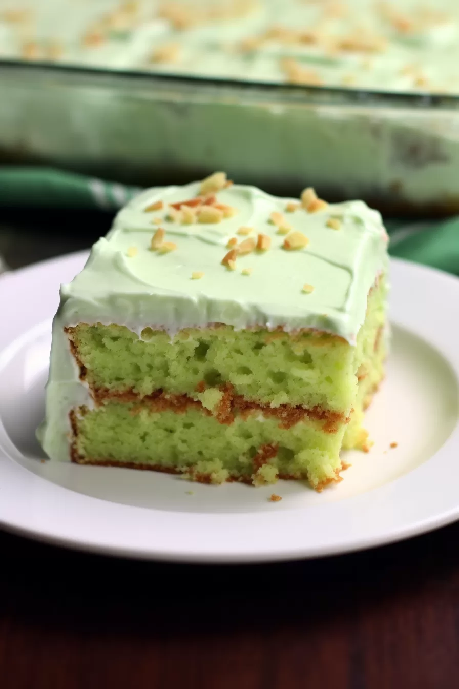 Pistachio Pineapple Cake