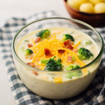 Potato Soup with Broccoli and Cheese