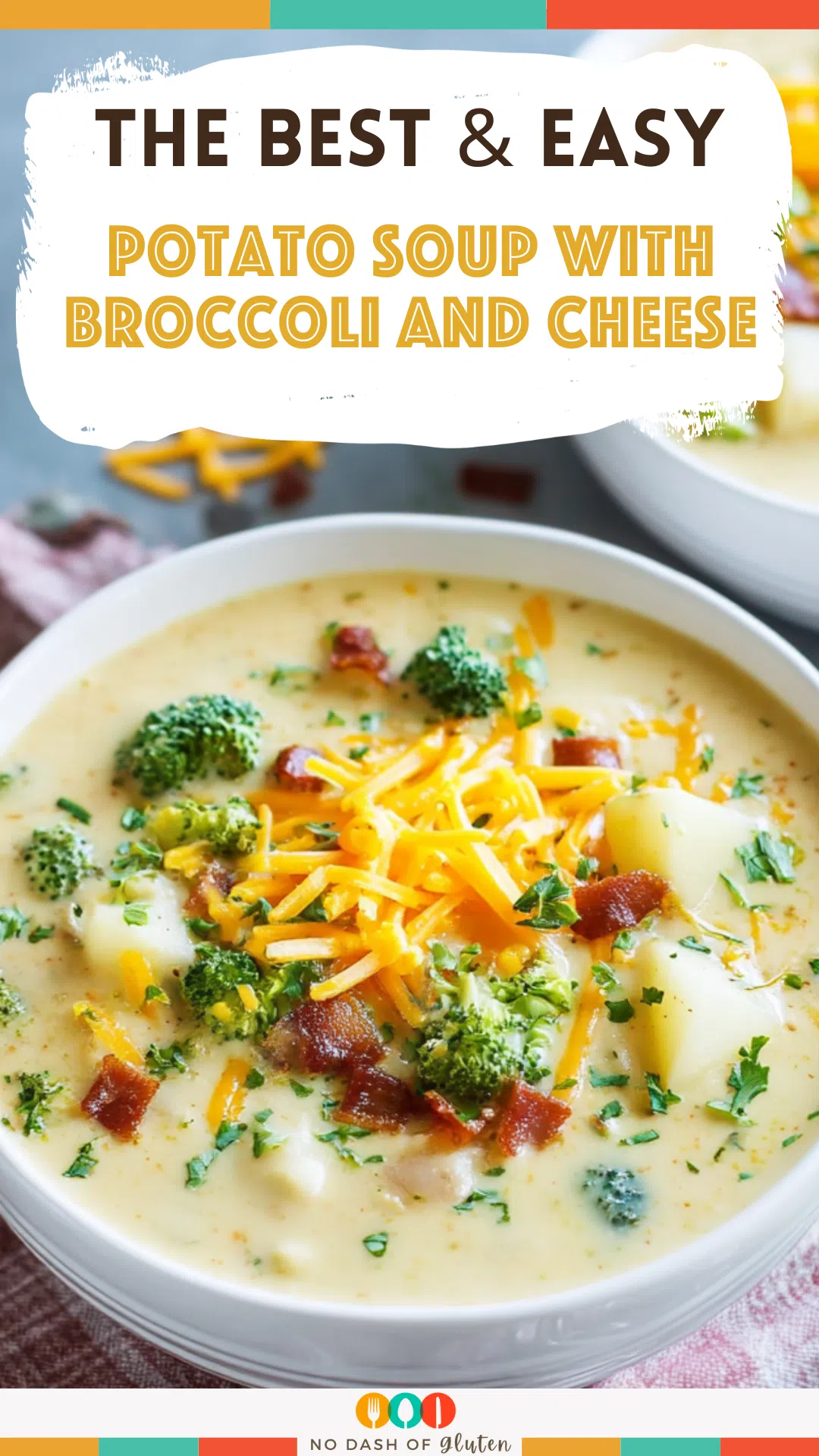 Potato Soup with Broccoli and Cheese