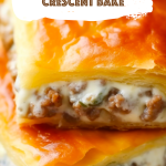 Sausage Cream Cheese Crescent Bake