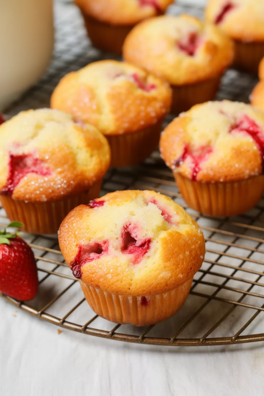 Strawberry Muffins