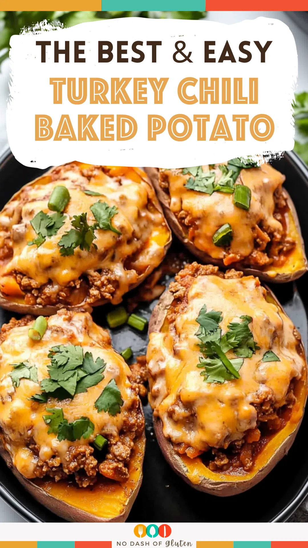 Turkey Chili Baked Potato