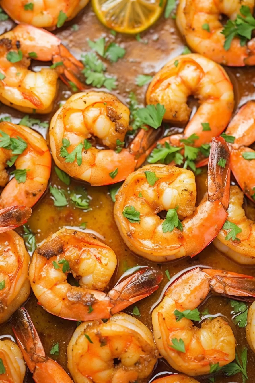 Baked Honey Cajun Shrimp