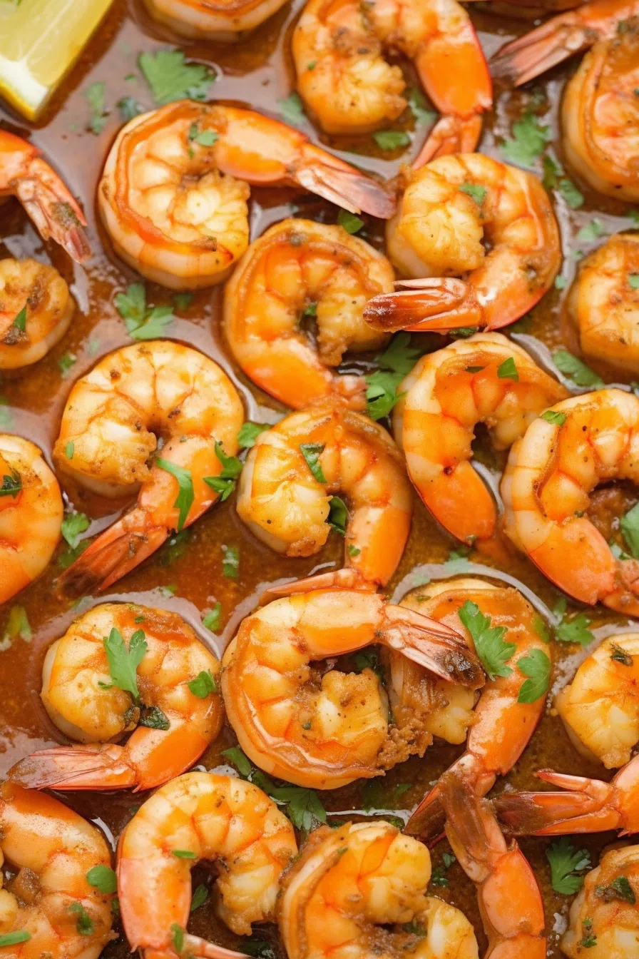 Baked Honey Cajun Shrimp