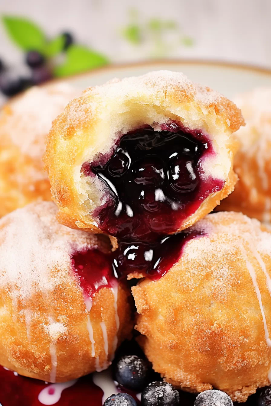 Blueberry Pie Bombs (Air Fryer)