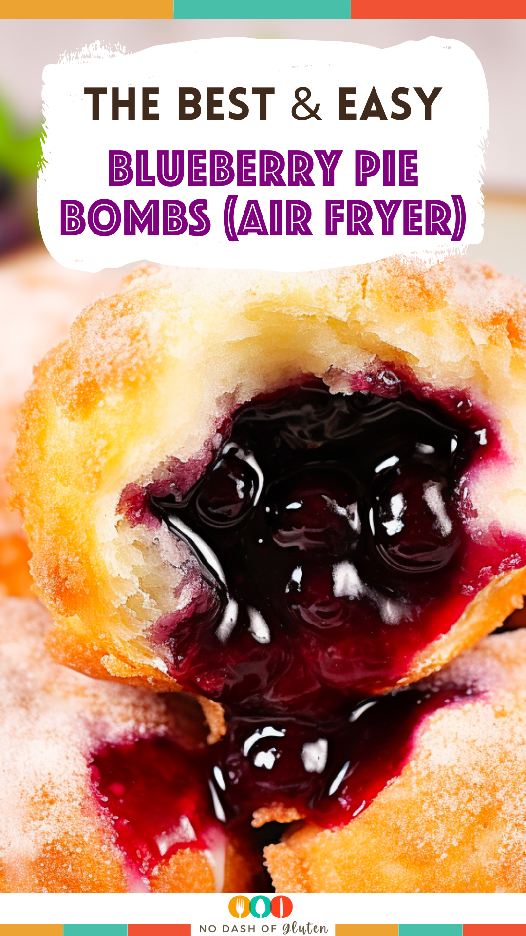 Blueberry Pie Bombs (Air Fryer)