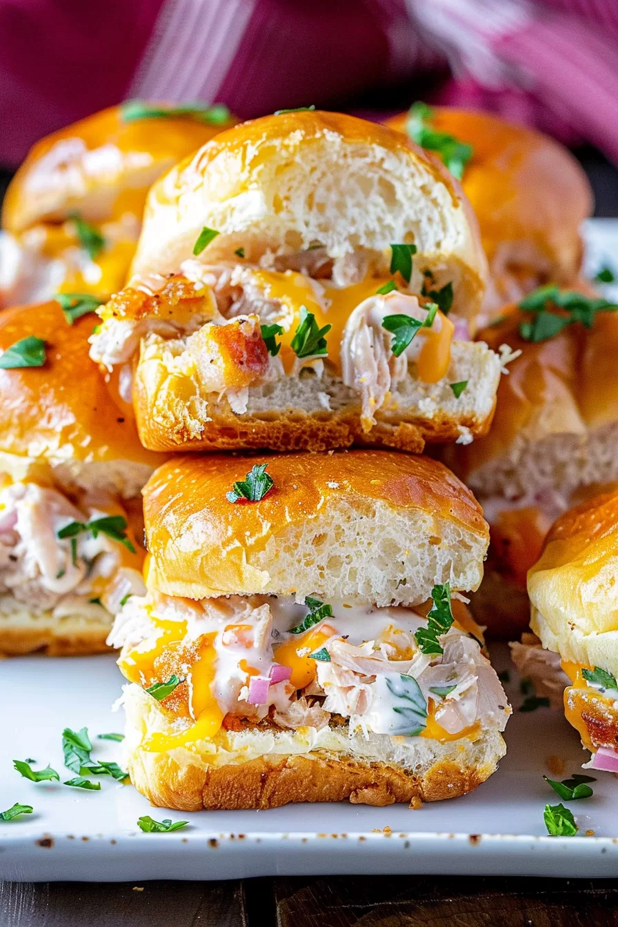Crack Chicken Sliders
