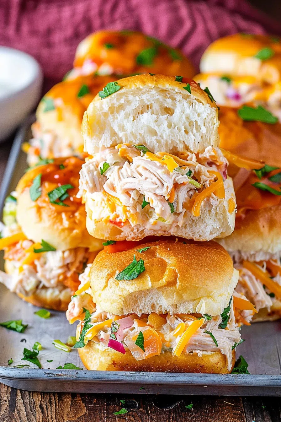 Crack Chicken Sliders
