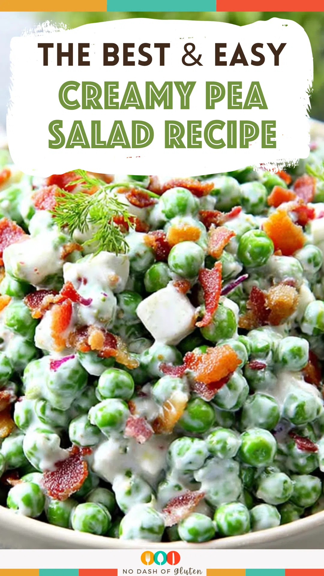 Creamy Pea Salad Recipe