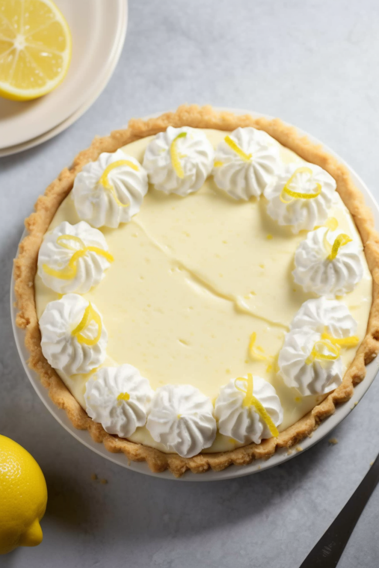 Lemon Chiffon Pie