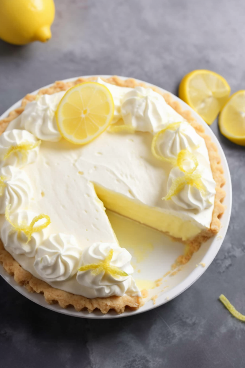 Lemon Chiffon Pie