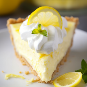 Lemon Chiffon Pie