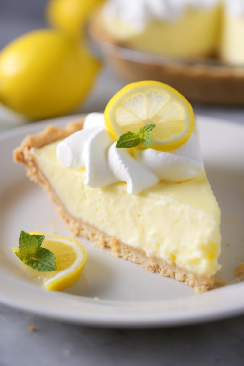 Lemon Chiffon Pie