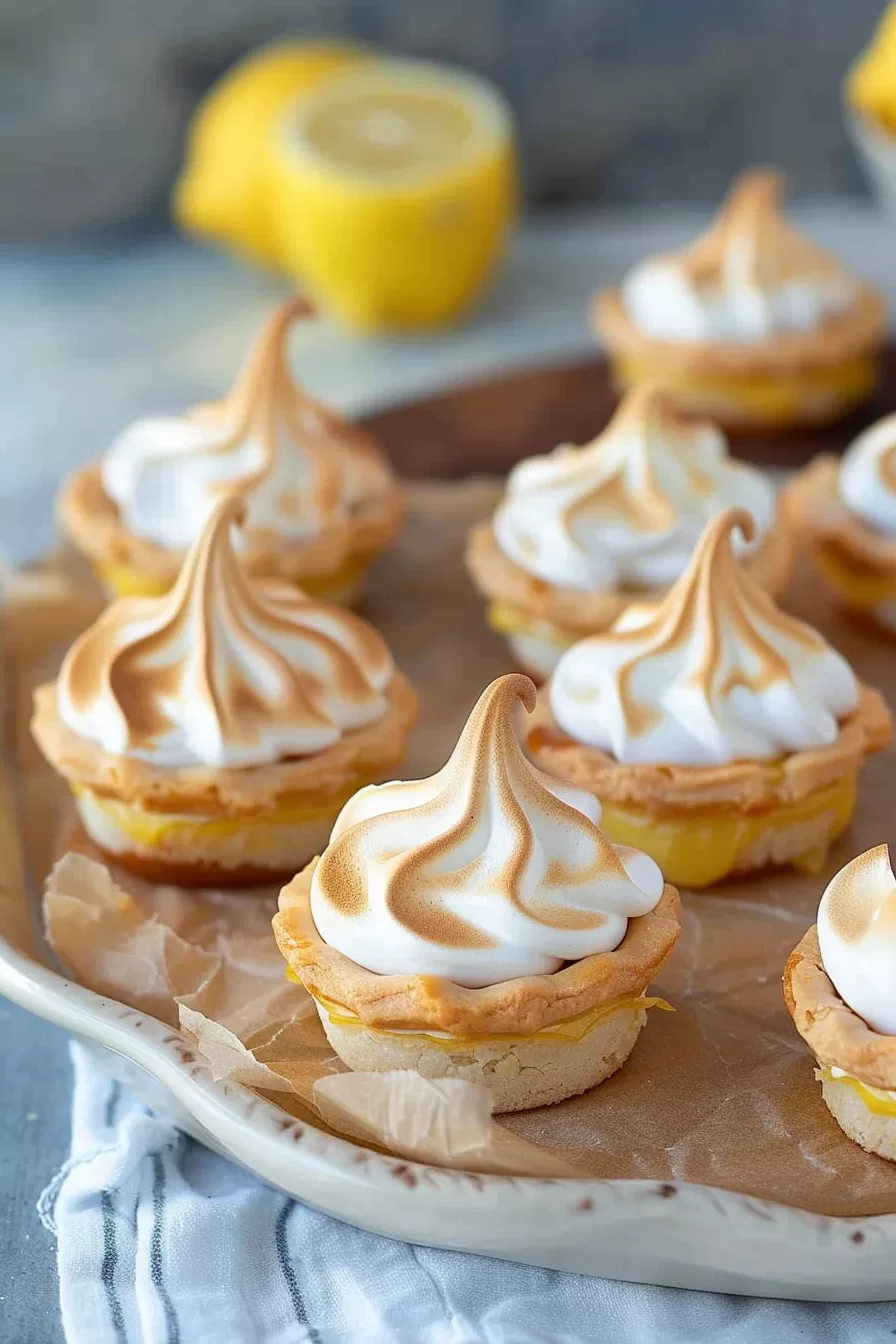 Lemon Meringue Pie Bites