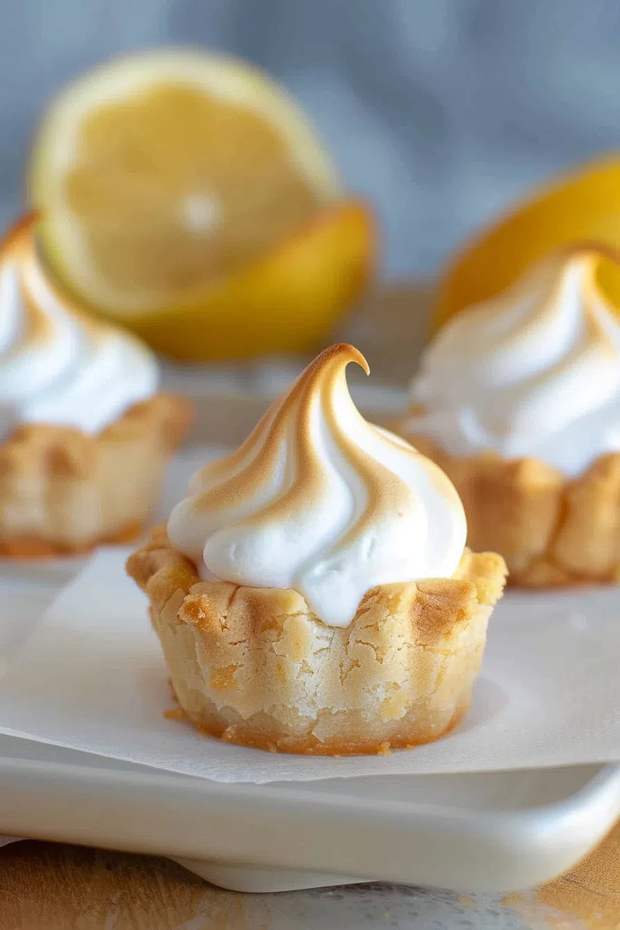 Lemon Meringue Pie Bites