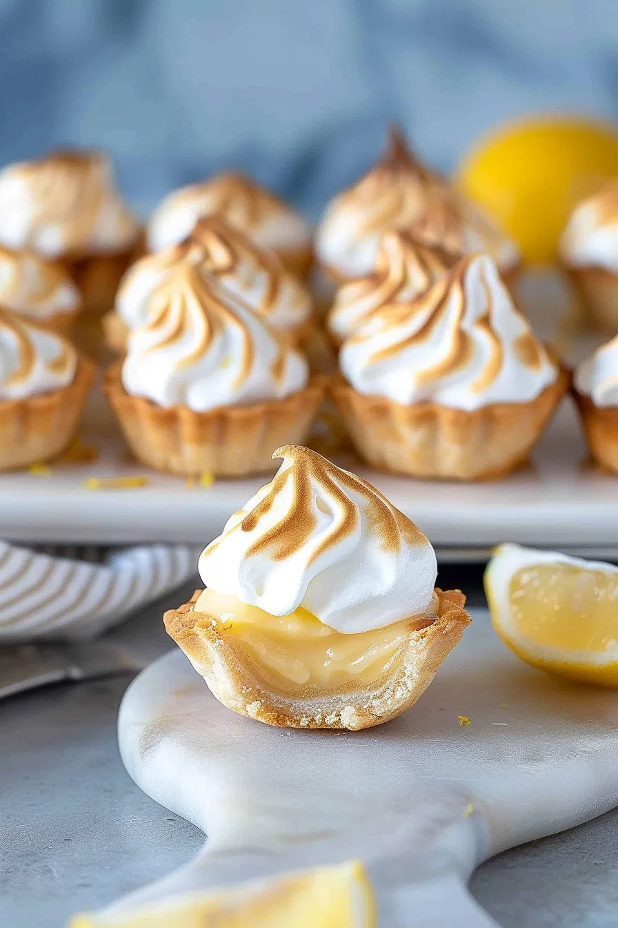 Lemon Meringue Pie Bites