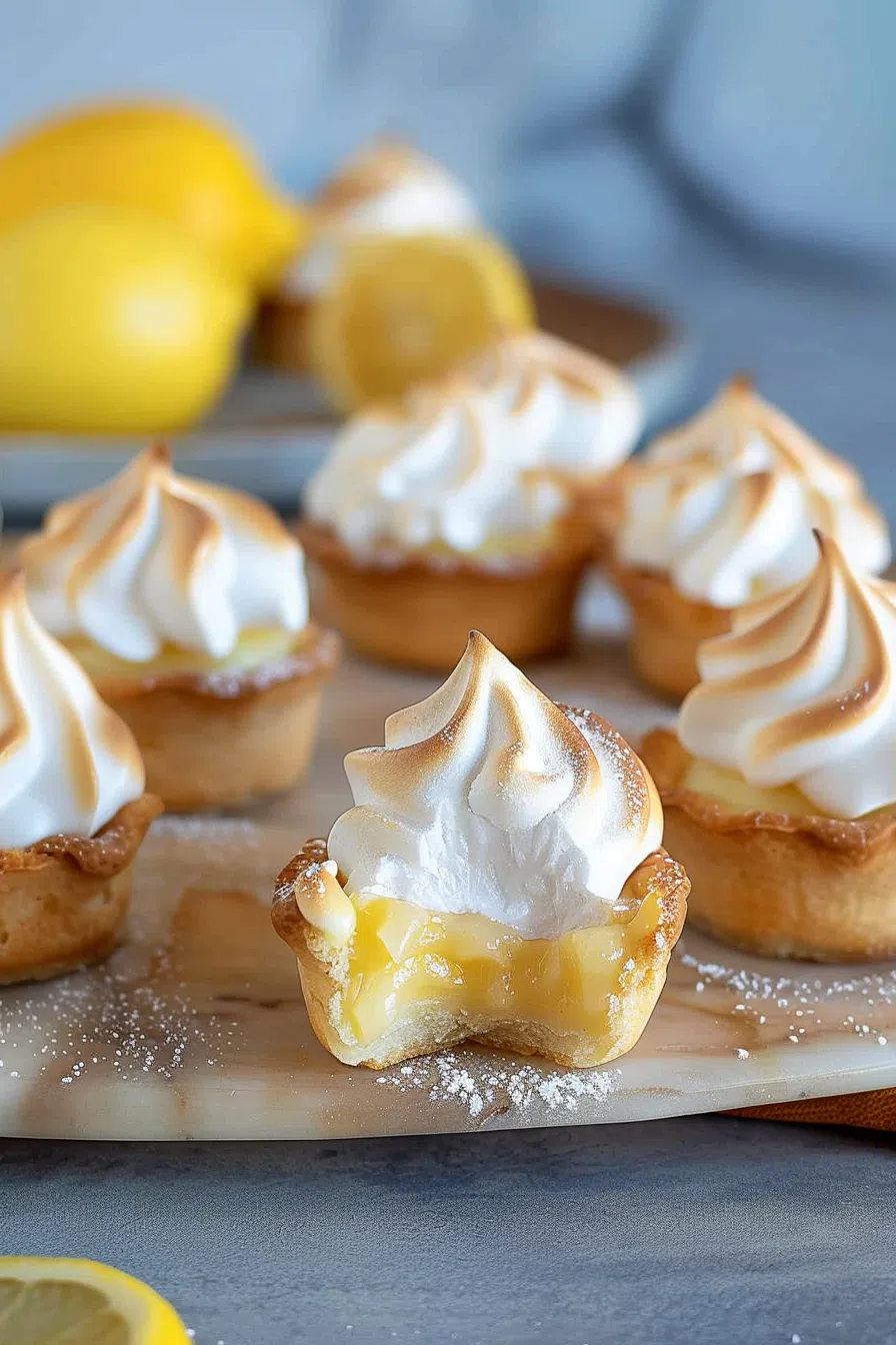 Lemon Meringue Pie Bites