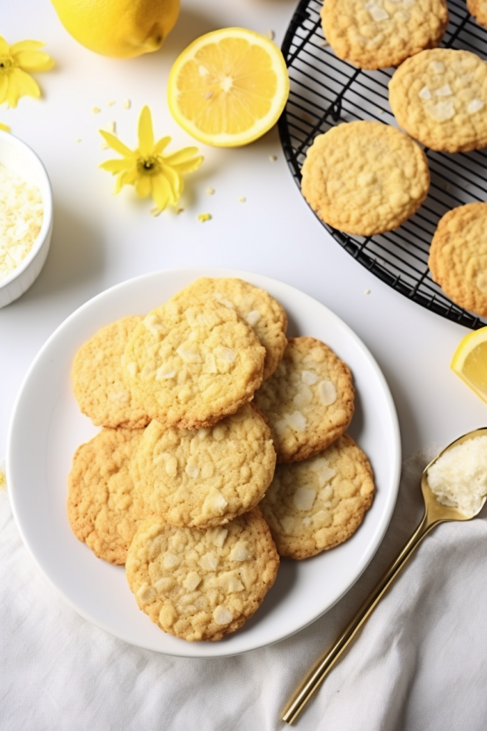 Lemon Oatmeal Cookies