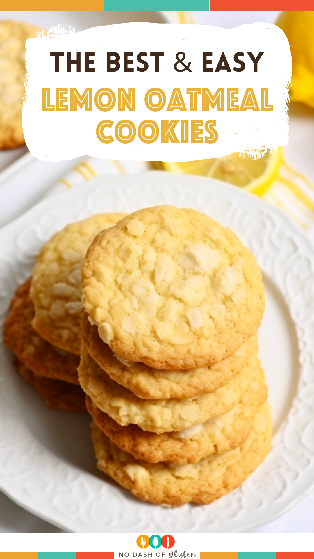 Lemon Oatmeal Cookies