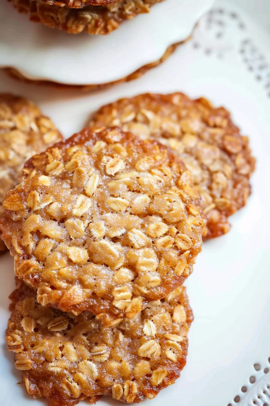 Oatmeal Lace Cookies