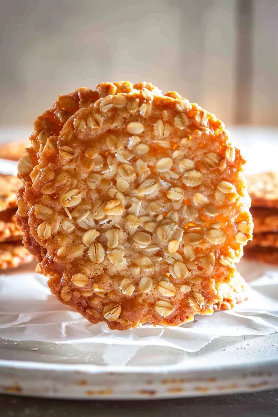 Oatmeal Lace Cookies