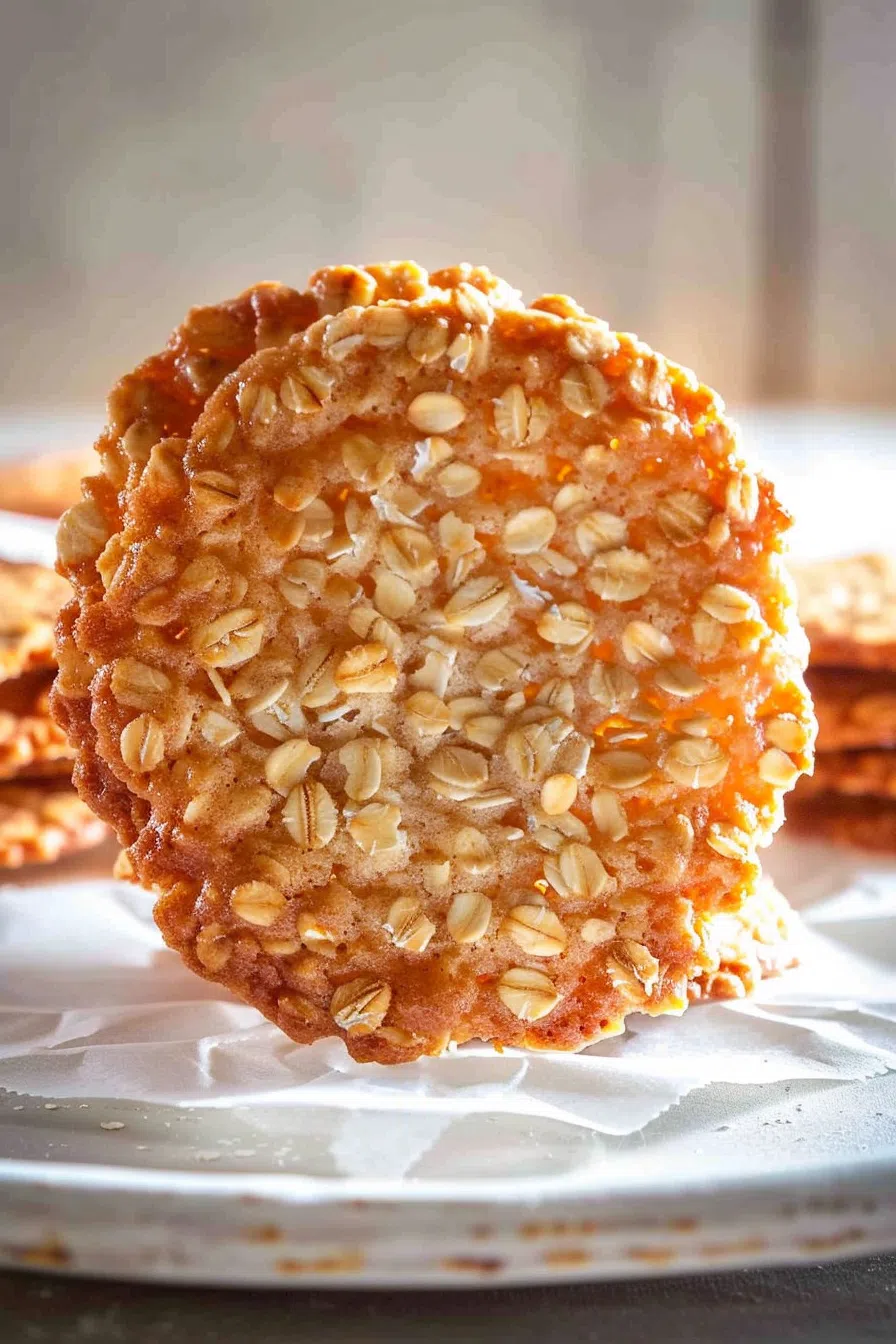 Oatmeal Lace Cookies