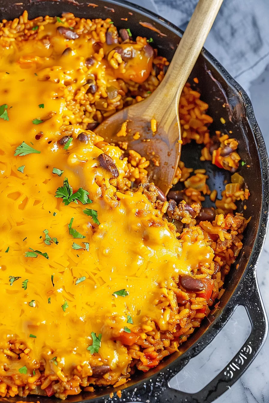 One Pot Mexican Rice Casserole